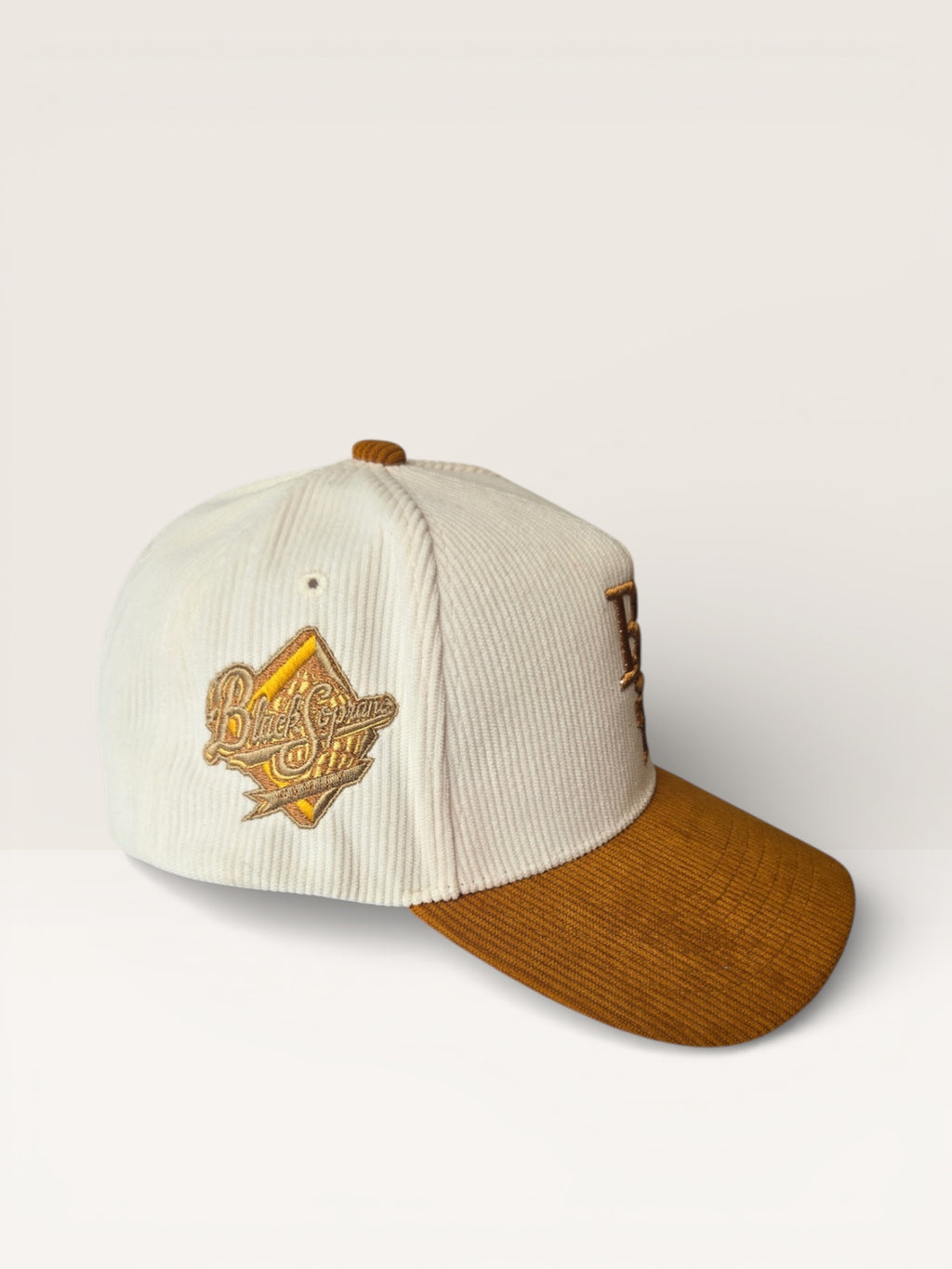 BSF Rust & Cream Corduroy Snapback Hat