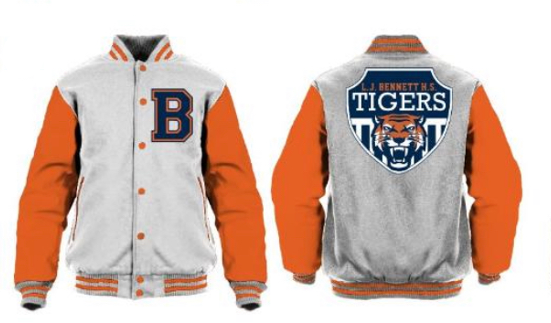 Bennett High School Varsity Jacket I – BSF Printing