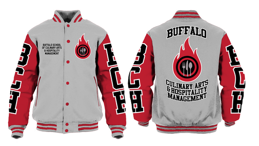 Buffalo School of Culinary Arts & Hospitality Management Varsity Jacket I