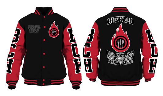 Buffalo School of Culinary Arts & Hospitality Management Varsity Jacket II