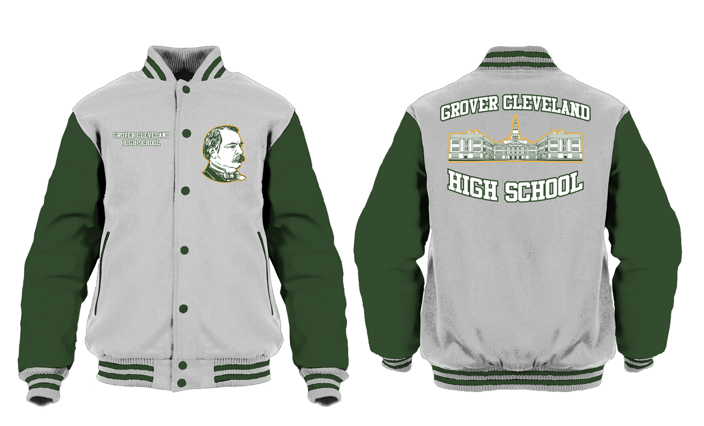 Grover Cleveland High School Varsity Jacket II