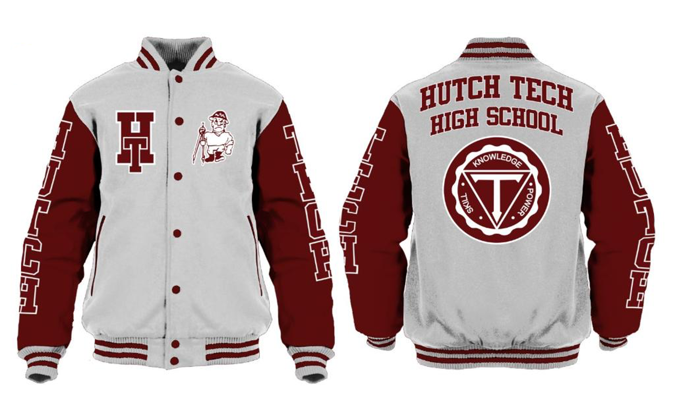 Hutch Tech Varsity Jacket II – BSF Printing