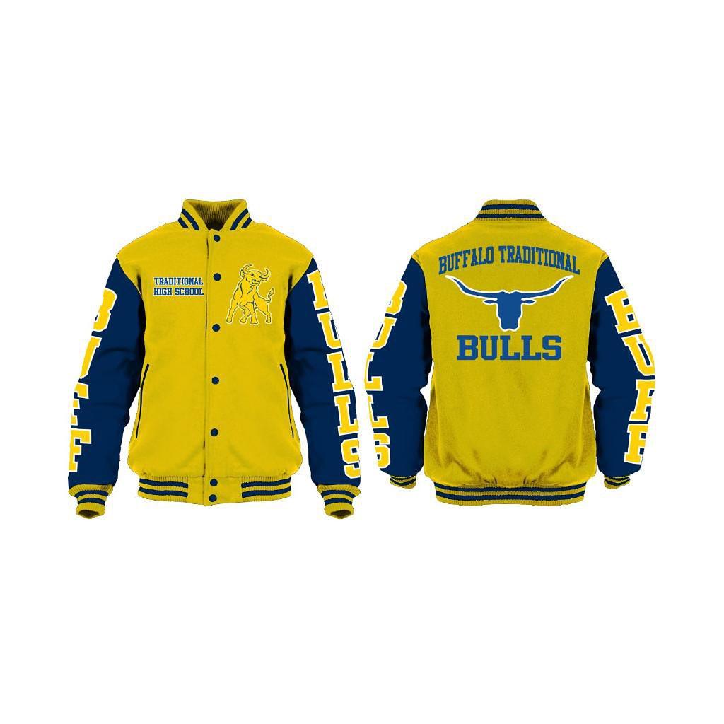 Buffalo Traditional High School Varsity Jacket I